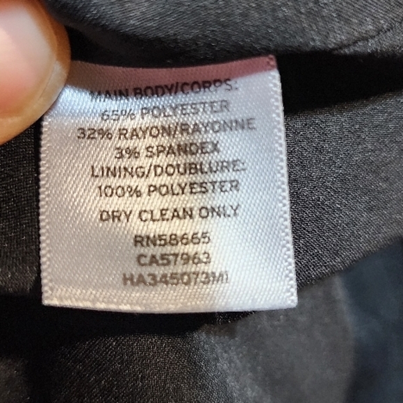 Halogen Chic Couduroy Short Black Dress Size L - Picture 2 of 12